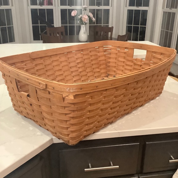 Longaberger Other Longaberger Large Laundry Basket Poshmark